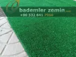 7mm Yeşil Çim Halı - Teras Çim Halı - Görsel 7
