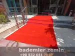 7mm Kırmızı Çim Halı - Balkon Çim Halı - Görsel 4