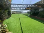 25mm Ultra Yeşil Çim Halı - Yıkanabilir Çim Halı - Görsel 14