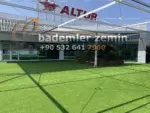 25mm Ultra Yeşil Çim Halı - Yıkanabilir Çim Halı - Görsel 2