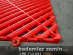 Kırmızı Oto Detailing Zemin Karo - Geçmeli Yer Karo - Görsel 12