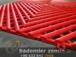 Kırmızı Oto Detailing Zemin Karo - Geçmeli Yer Karo - Görsel 13