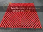 Kırmızı Oto Detailing Zemin Karo - Geçmeli Yer Karo - Görsel 14