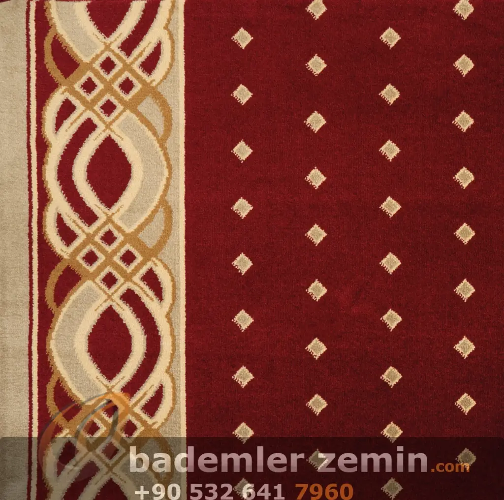 Klasik Bordo Cami Halısı