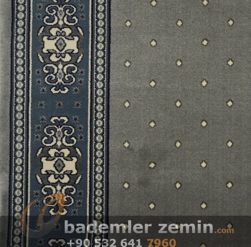 Klasik Gri Cami Halısı