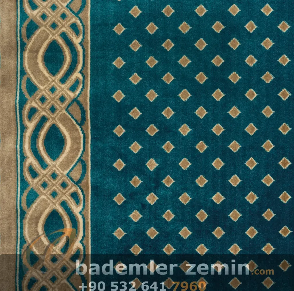 Klasik Turkuaz Cami Halısı