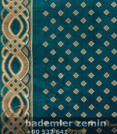 Klasik Turkuaz Cami Halısı
