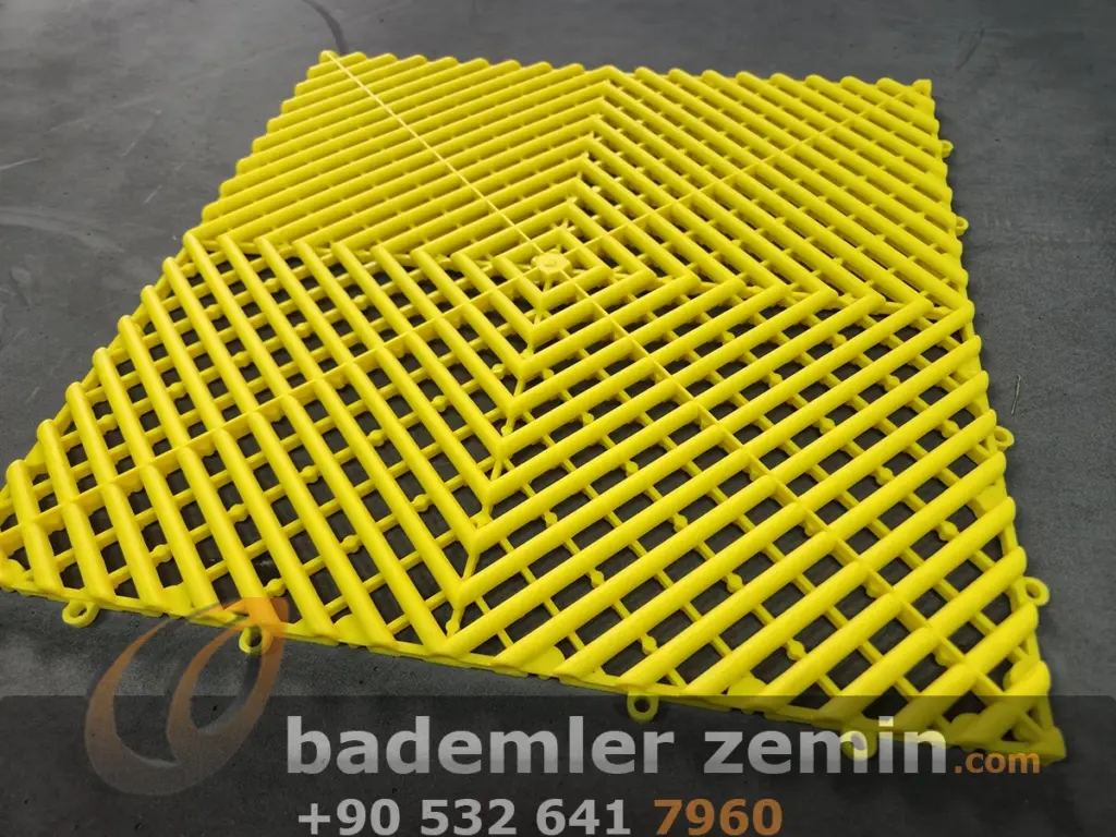 Sarı Oto Yıkama Zemin