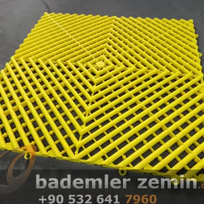 Sarı Oto Yıkama Zemin
