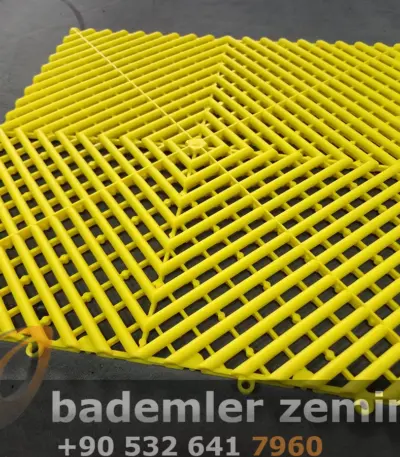 Sarı Oto Yıkama Zemin