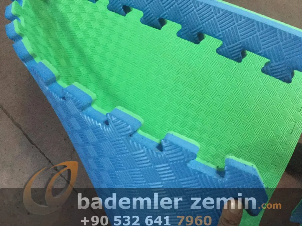 Yeşil - Mavi Tatami Minder