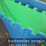 Yeşil - Mavi Tatami Minder