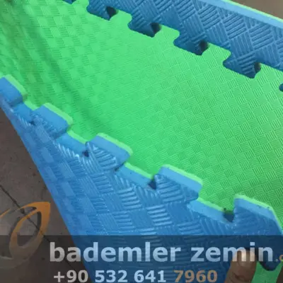 Yeşil - Mavi Tatami Minder