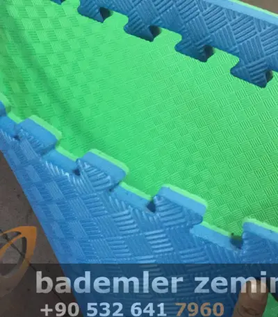 Yeşil - Mavi Tatami Minder