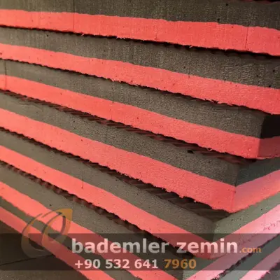 Kırmızı - Siyah Tatami Minder