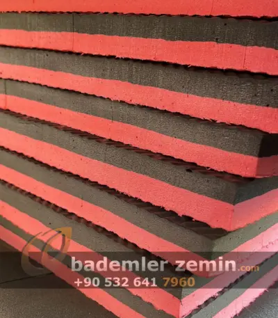Kırmızı - Siyah Tatami Minder