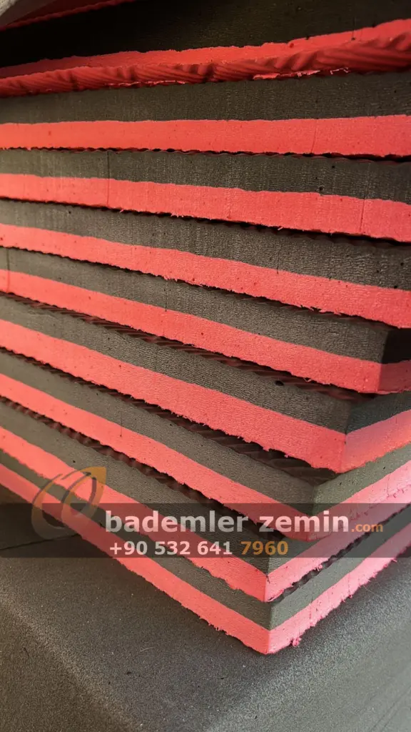 Kırmızı - Siyah Tatami Minder
