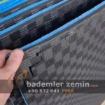 Mavi - Siyah Tatami Minder