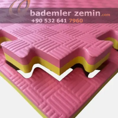 Pembe - Sarı Tatami Minder