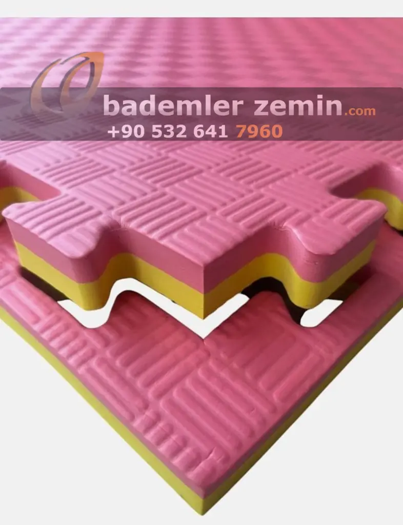 Pembe - Sarı Tatami Minder