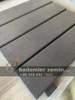 Kahverengi Plastik Deck 30x30cm