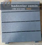 Gri Plastik Deck 30x30cm - Ahşap Desen Yer Karo - Görsel 12