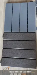 Kahverengi Plastik Deck 30x30cm  - Ahşap Desen Yer Karo - Görsel 11