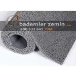 Gri Kıvırcık Paspas - Islak Zemin Paspas - Görsel 5
