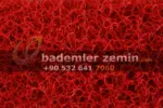 Kırmızı Kıvırcık Paspas - Islak Zemin Paspas - Görsel 3