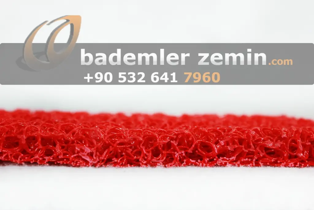 Kırmızı Kıvırcık Paspas