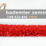Kırmızı Kıvırcık Paspas