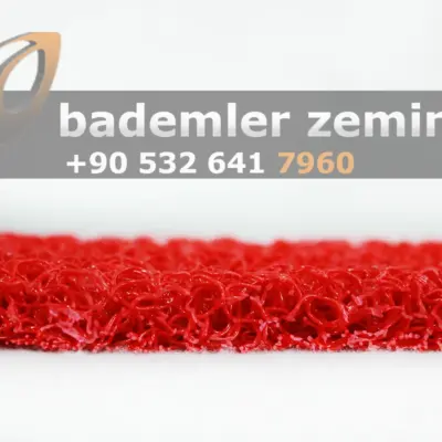 Kırmızı Kıvırcık Paspas