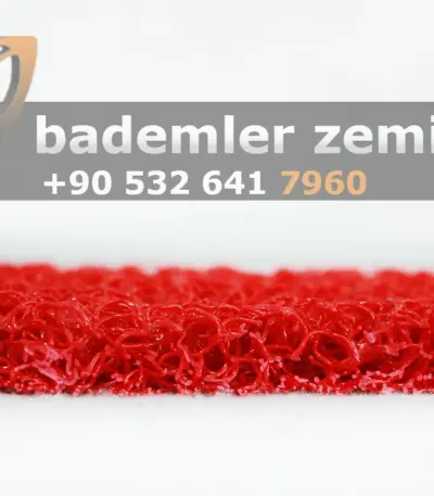 Kırmızı Kıvırcık Paspas