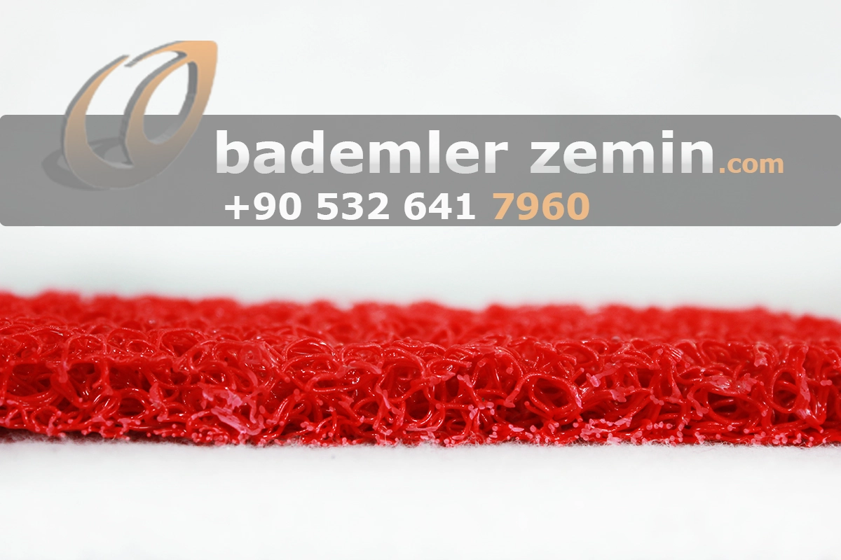 Kırmızı Kıvırcık Paspas Kırmızı Kıvırcık Paspas