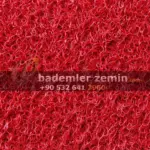 Kırmızı Kıvırcık Paspas - Islak Zemin Paspas - Görsel 4
