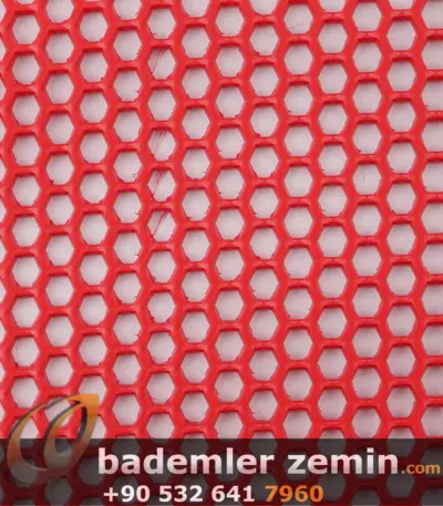Kırmızı Petek Paspas