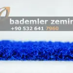 Mavi Kıvırcık Paspas