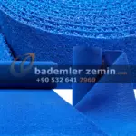 Mavi Kıvırcık Paspas - Islak Zemin Paspas - Görsel 2