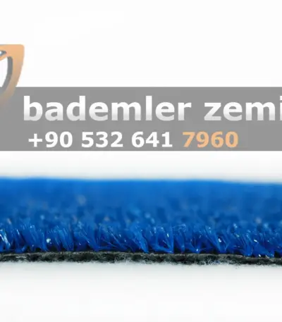 7mm Mavi Çim Halı