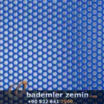 Mavi Petek Paspas - Islak Zemin Paspas