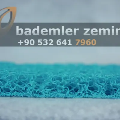 Turkuaz Kıvırcık Paspas
