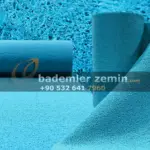 Turkuaz Kıvırcık Paspas - Islak Zemin Paspas - Görsel 2