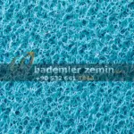 Turkuaz Kıvırcık Paspas - Islak Zemin Paspas - Görsel 4